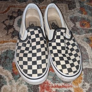 Checkered Vans